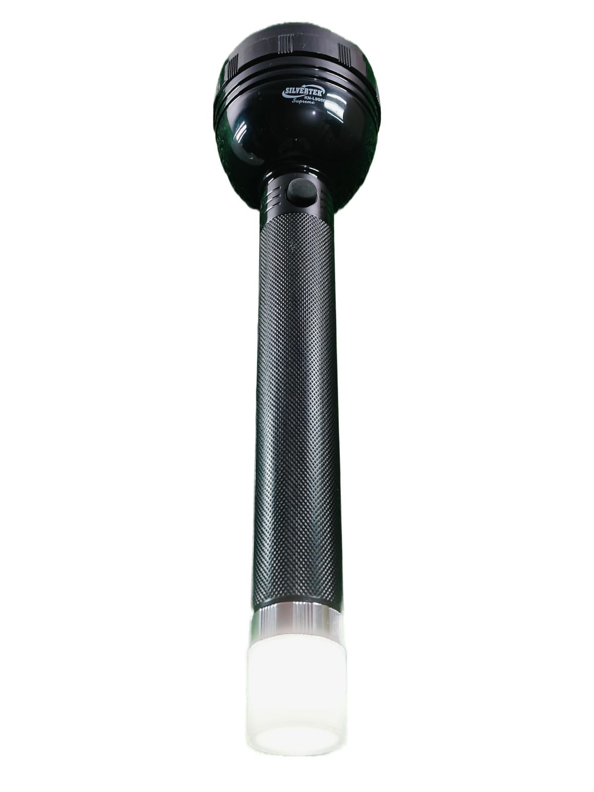 Silvertek 5W LED Torch KN-L9060 | Energy-Efficient | Multi-Purpose Lighting with Rechargeable Battery | Portable & Easy to Use | High Light Intensity