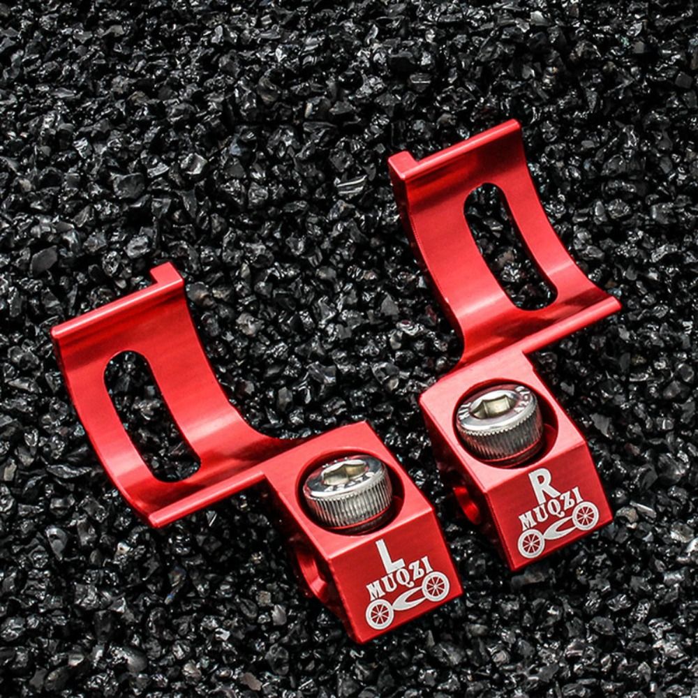 Integrated Connect Parts Aluminum Alloy Bike Brake Shifter Levers Stable Hollow Design Brake Shift Mount Smooth Anodizing Bicycle Accessories Road Bicycle