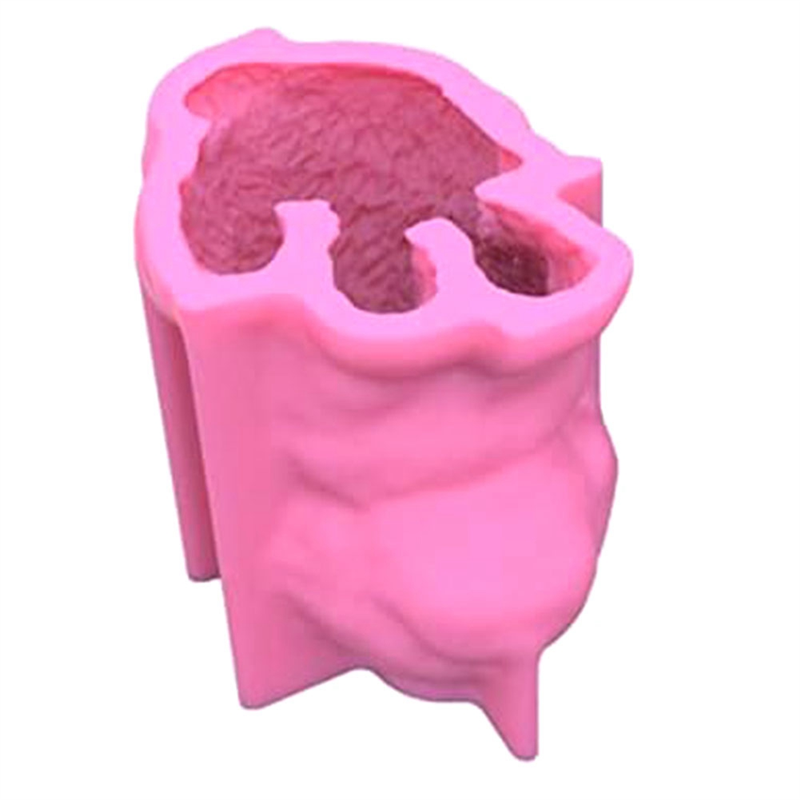 1 Piece Dog Mold,3D Dog Silicone Candle Mold Cute Puppy Soap Mold Silica Gel Handmade DIY Home Ornaments Decorations