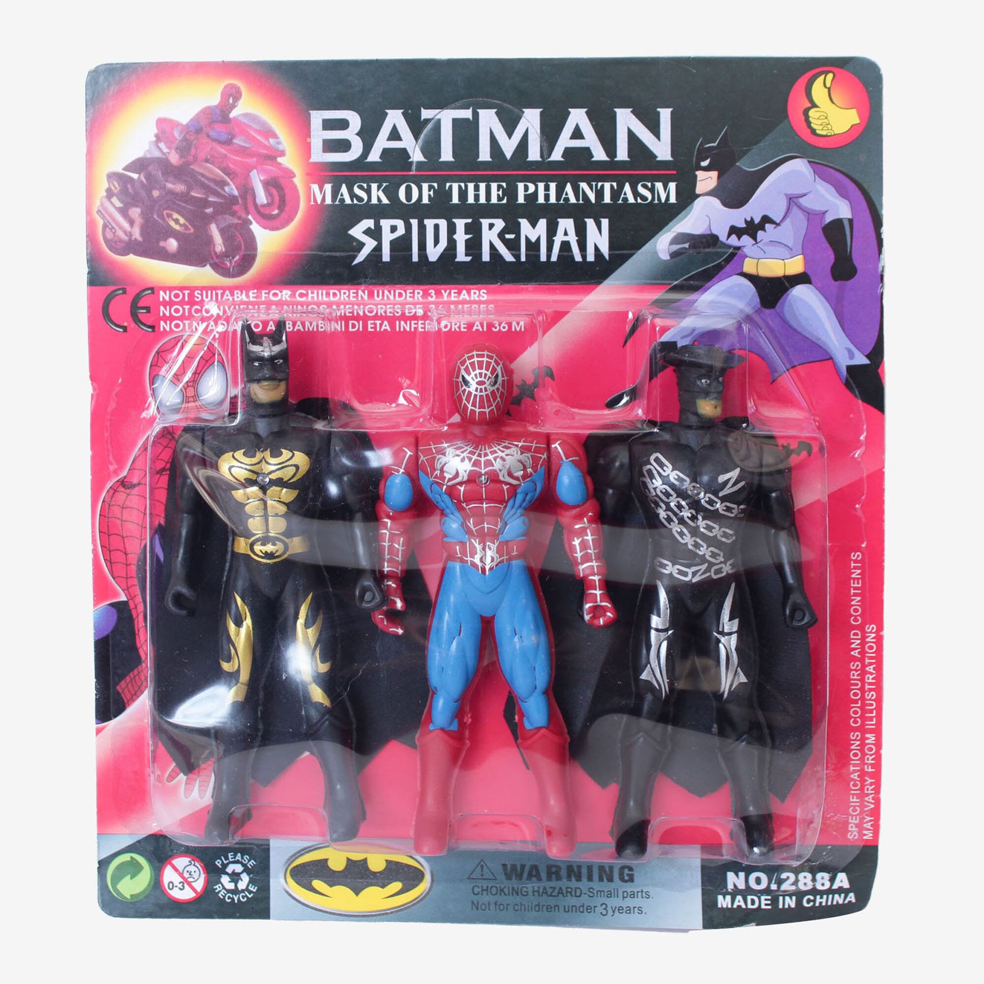 3in1 Super Hero Characters For Kids