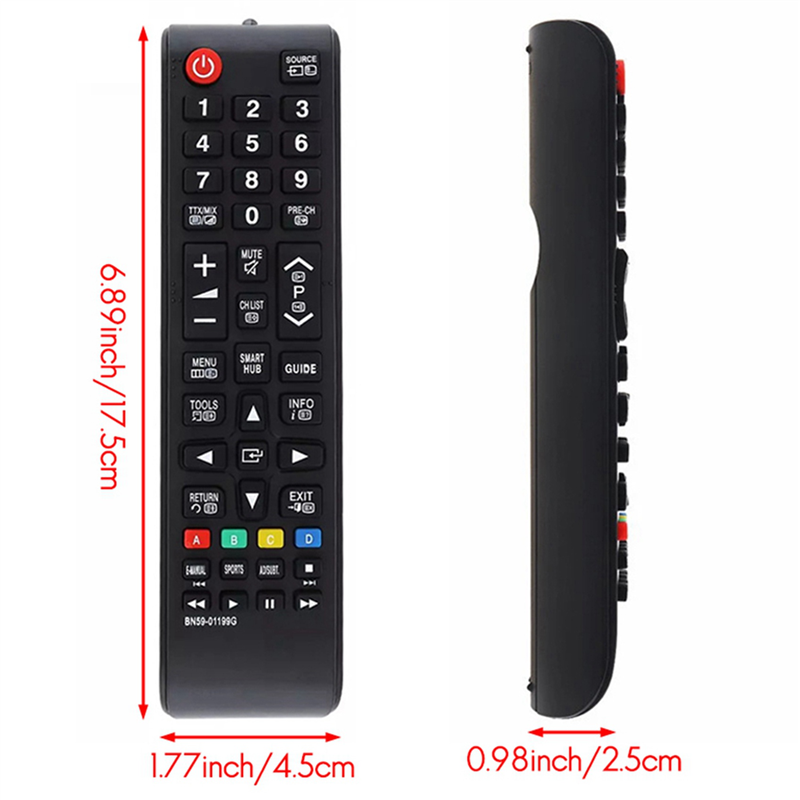 FORIDE 4X BN59-01199G Wireless TV Remote Control Replacement BN5901199G / BN59-01199G Smart TV