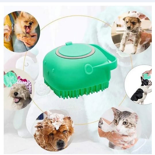 Silicone Pet Shampoo Brush 2.7oz / 80ml