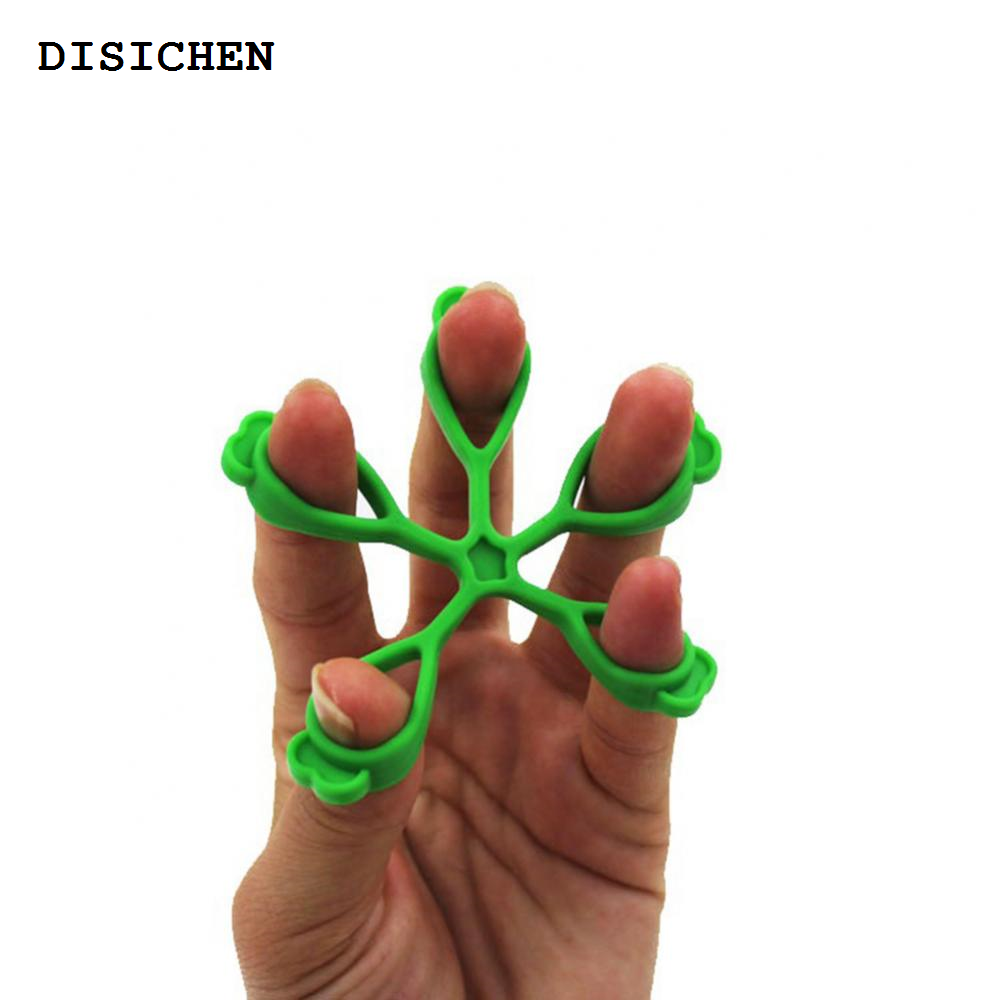 DISICHEN High Quality Hand Strengthener Grip Ring Forearm Trainer Gripper Donut Finger Training Exerciser Silicone Squeezer