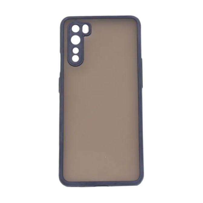Dark Blue Transparent One Plus Nord Cover - Multicolor