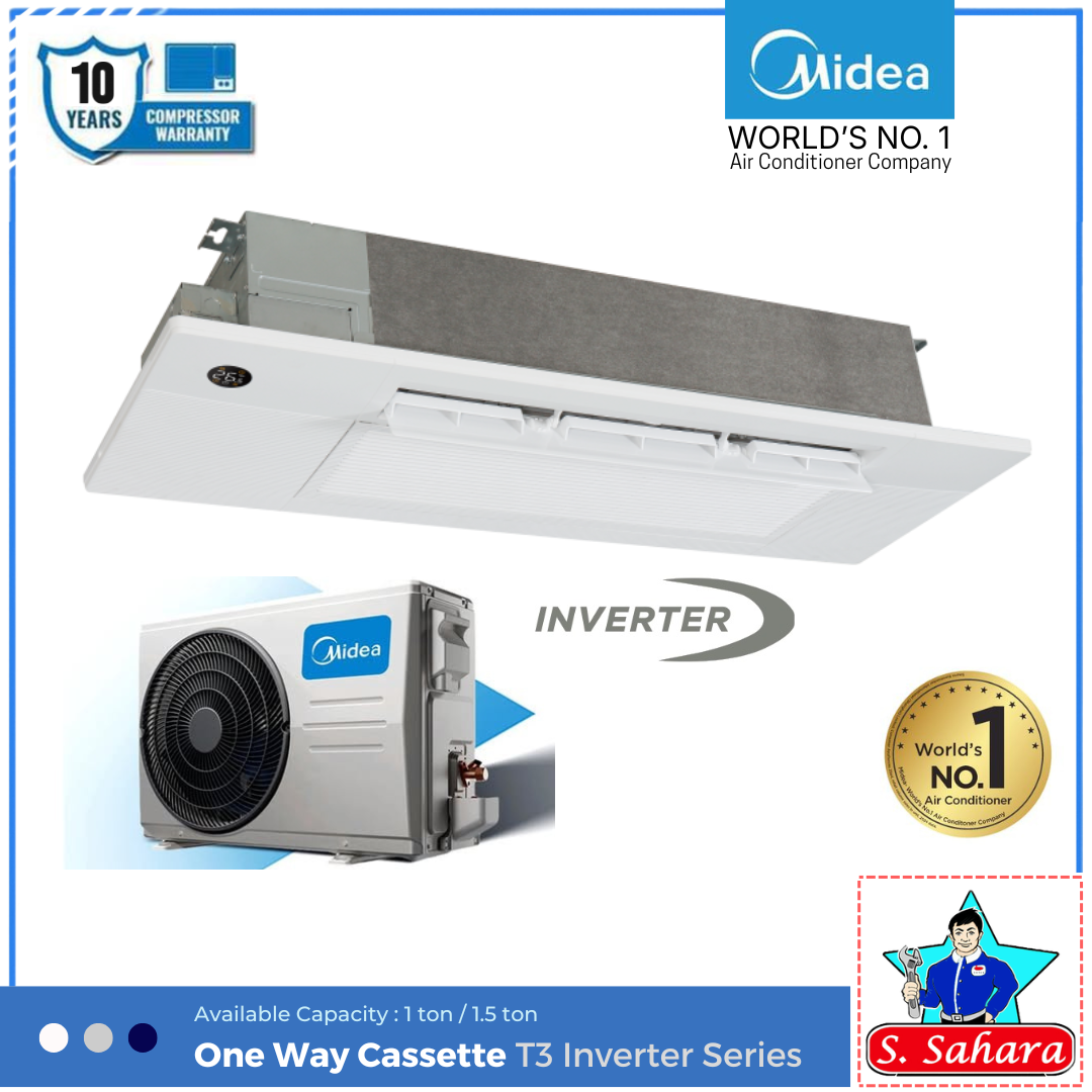 Midea 2 ton T3 Inverter Ceiling Suspended AC | MUE-24HRFN8