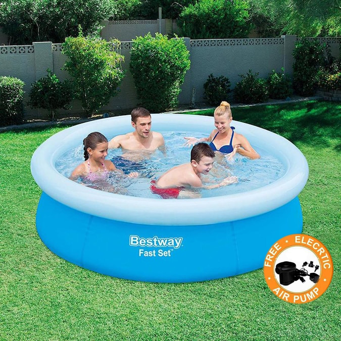Bestway 57392 Fast set Tritech Material above ground swimming pools 6ft by 20inch