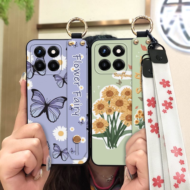 Durable ring Phone Case For Honor X8 5G/X6 4G/X6S/Play30M/Honor70 Liet Phone Holder Dirt-resistant Soft case Silicone