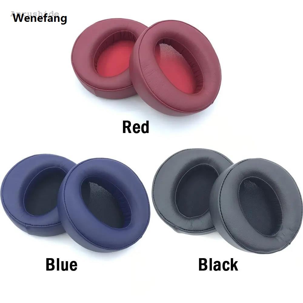 Wenefang Anrushide 1 Pair Replacement Ear Pads for Sony MDR-XB950BT MDR-XB950B1 Luxury MDR-XB950/H Headphones Ear Cushions Headset Earpads
