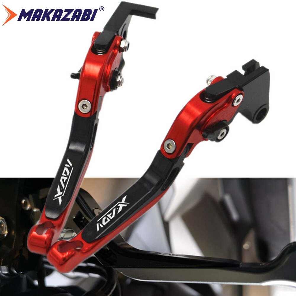 For HONDA XADV 750 2017-2024 High Quality Motorcycle Foldable CNC Aluminum alloy Extendable Brake Clutch Lever Hand brake With Laser logo