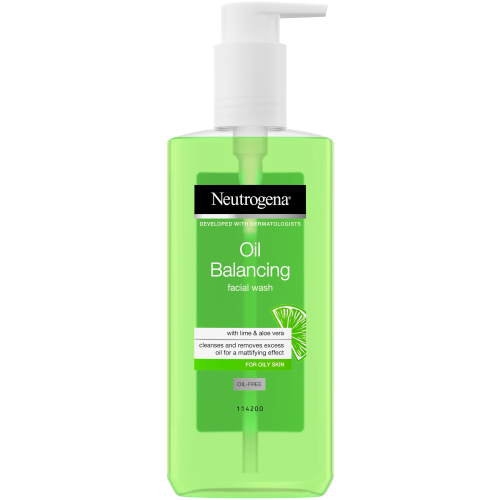 Neutrogena Oil Balancing Facial Wash Lime For Oily Skin 200ml by Genuine Collection