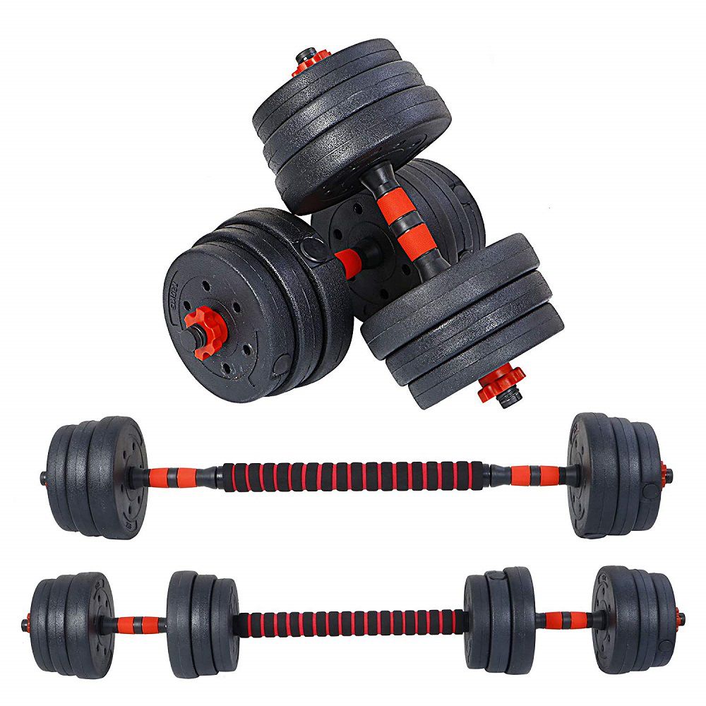 20 Kg Dumbbell With Barbell Connector Set Home Gym Equipment - image 1