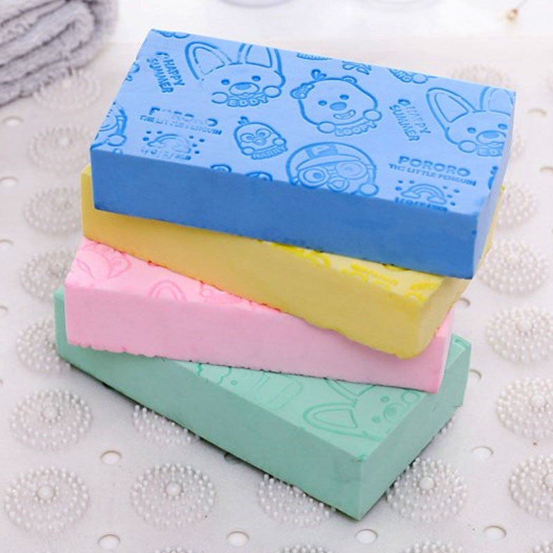 Body Scrub Sponge - Soft Exfoliating Shower Massage Brush