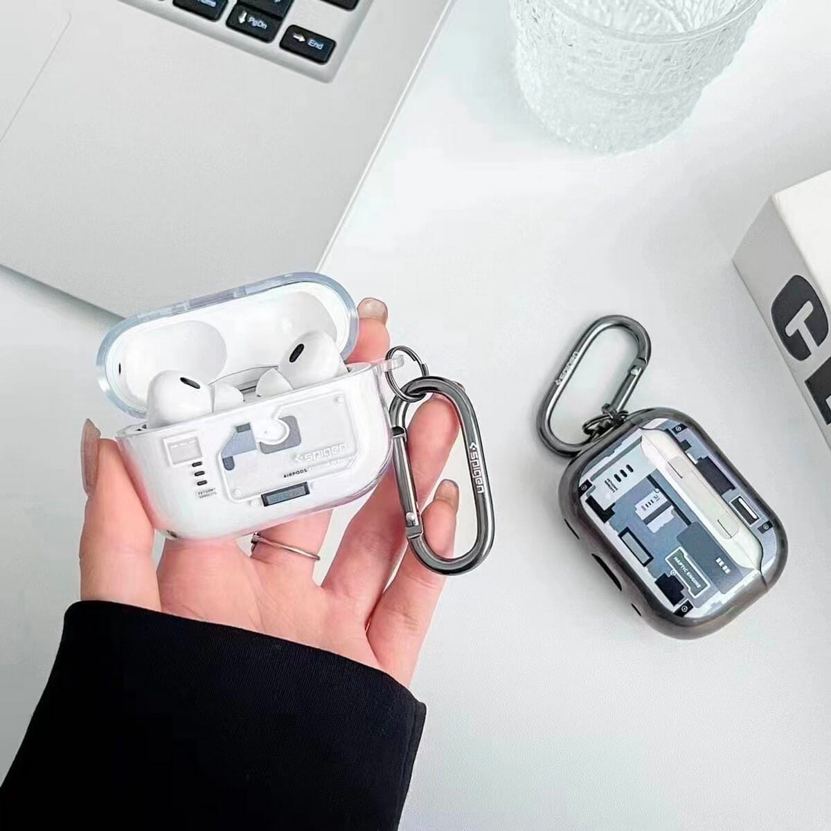 Transparent Printed Case For Airpods Pro 2 By Panchakumari Mobile Hub Flexible TPU Cover