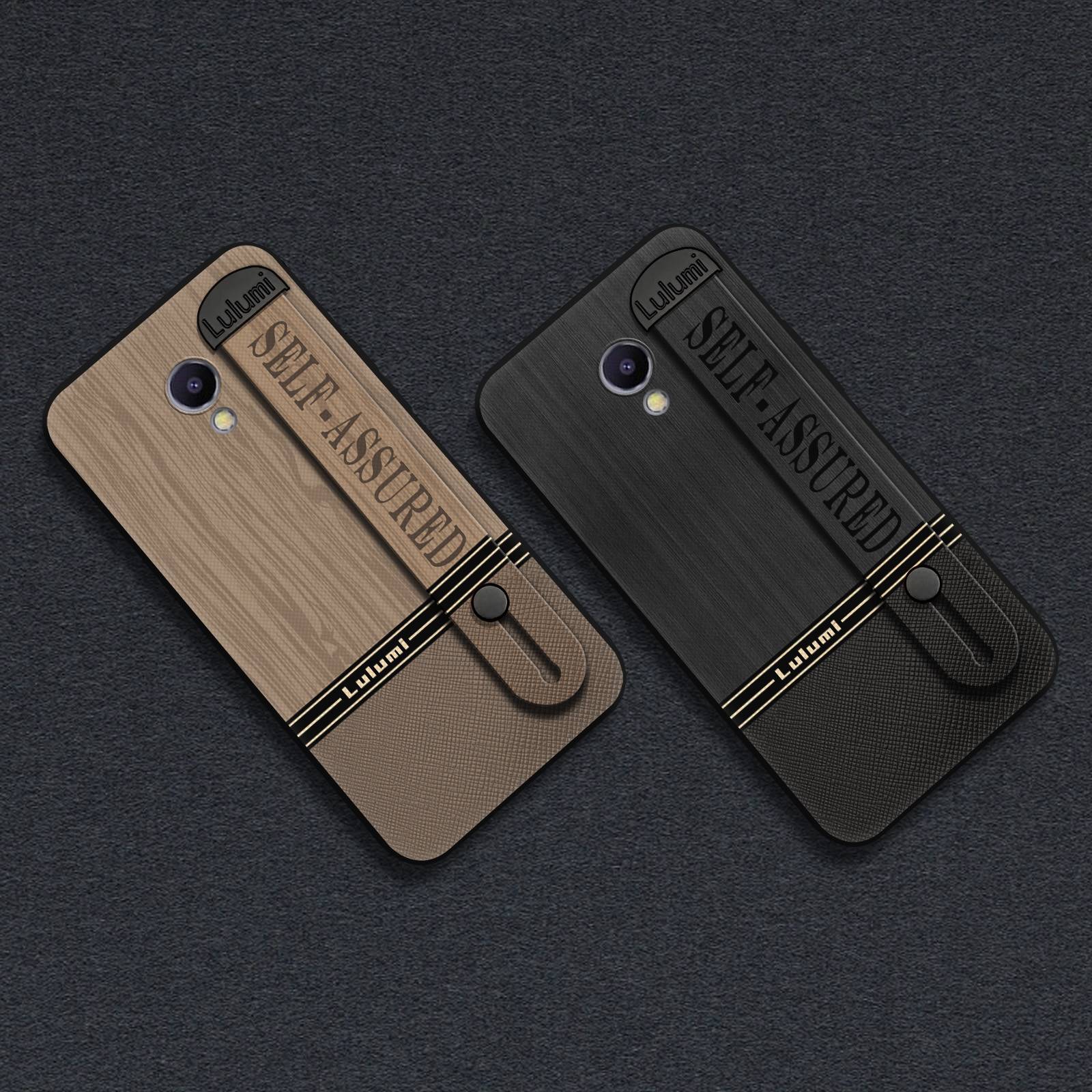 Kickstand Phone Holder Phone Case For Meizu Note 5/M5 Note Plain color Wristband Nature Commerce Fashion Design Simple