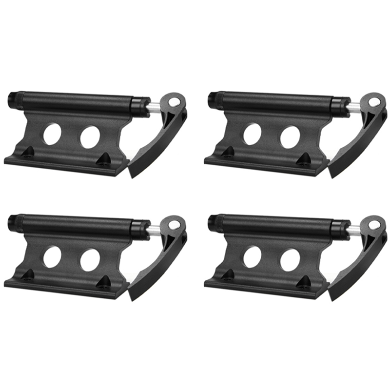4X Bike Fork Mount Bicycle Truck Bed Roof Bike Rack Bike Fork Mount Block Truck Mount for Road Bike Silver