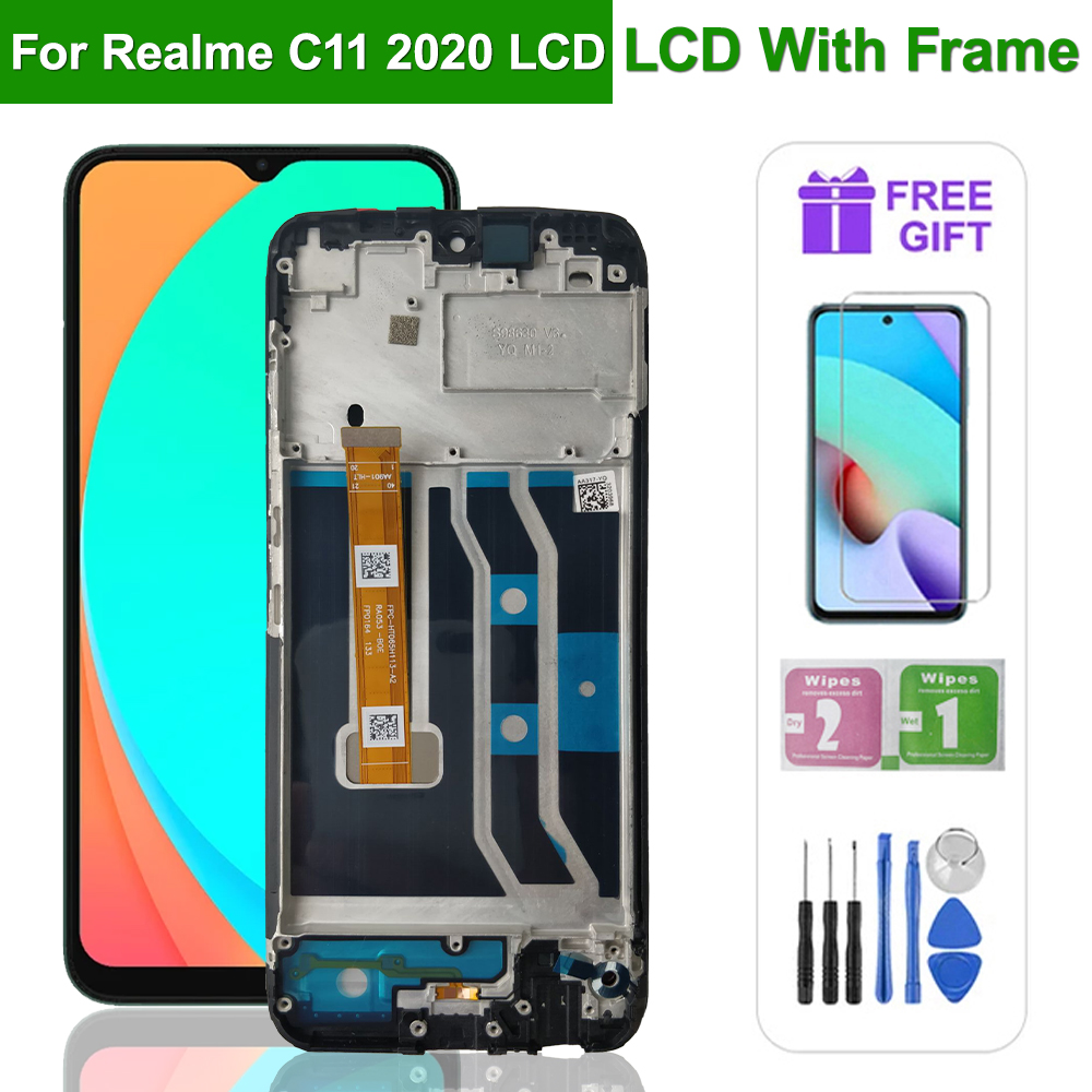 6.5" For Oppo realme C12 LCD RMX2189 LCD Display Screen Touch Digitizer Assembly For realme C12 LCD RMX2189 Display Repair Parts