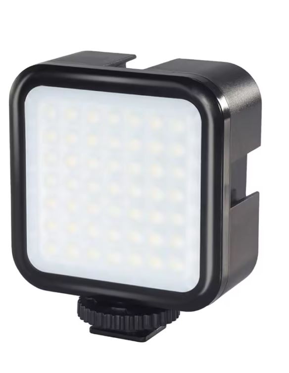 Mini LED On Camera Light LED Photo Video Light Camera Lamp Light for DSLR (White + Warm)