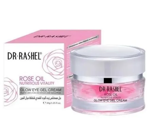 Dr. Rashel Rose Oil Eye Gel Cream 30g For Dark Circles & Puffiness