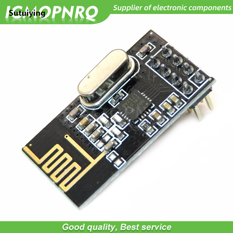 Sutuiying 1pcs Nrf24l01+ Wireless Data Transmission Module 2.4g 2.4GHz Sales promotion The Nrf24l01 Upgrade Version NRF24L01-wireless Control