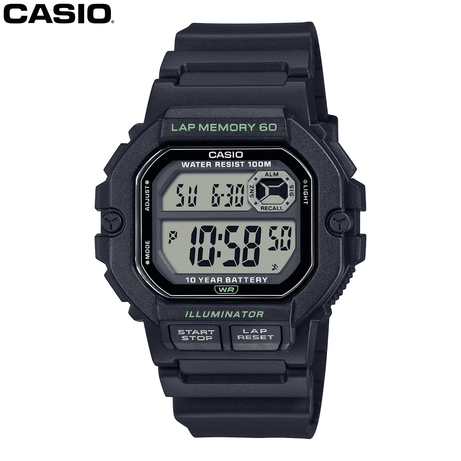 Casio WS-1400H-1AVDF General Watch For Men