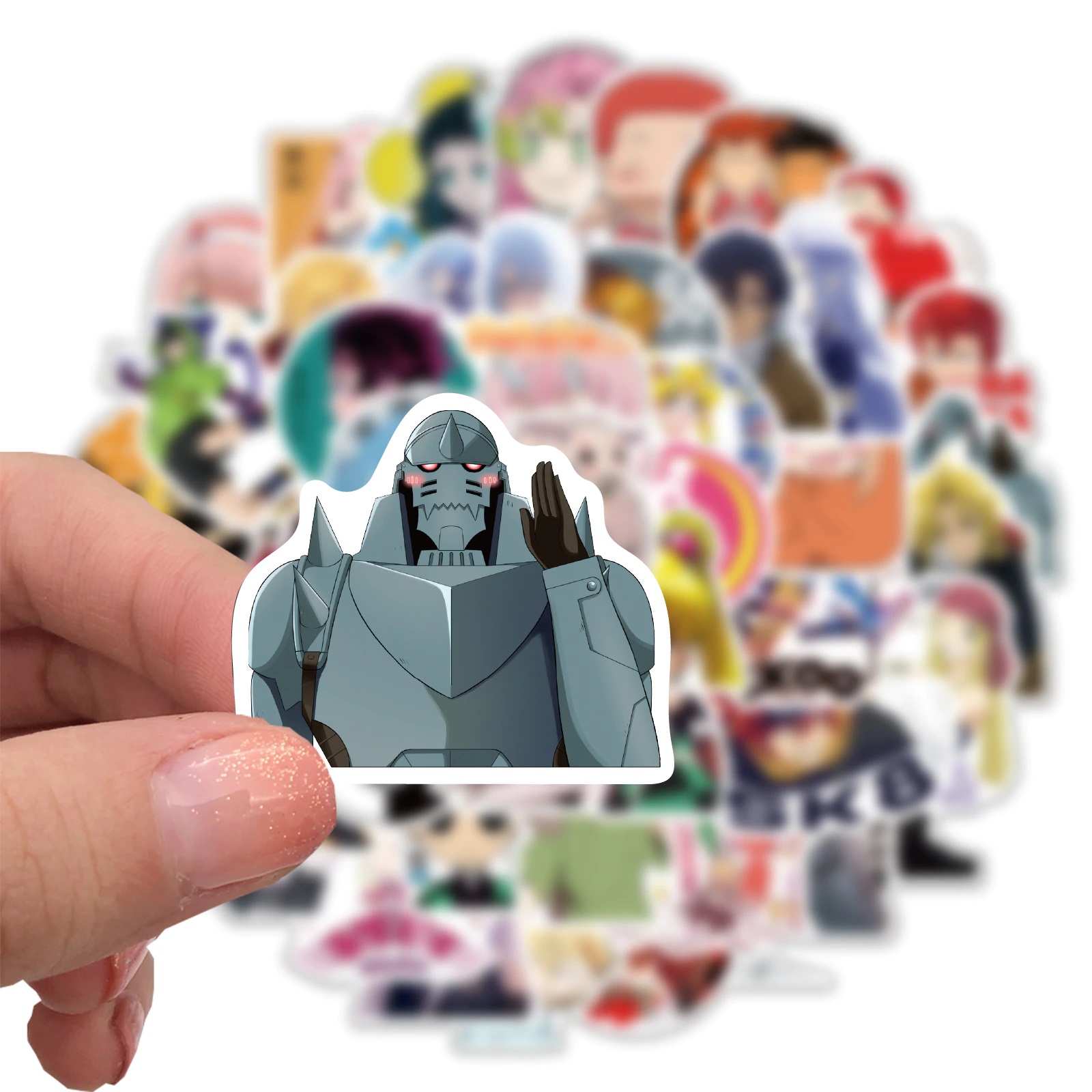 Artsy Home 50 Pcs Anime My Hero Academia Stickers for Laptops Cellphone Guitar