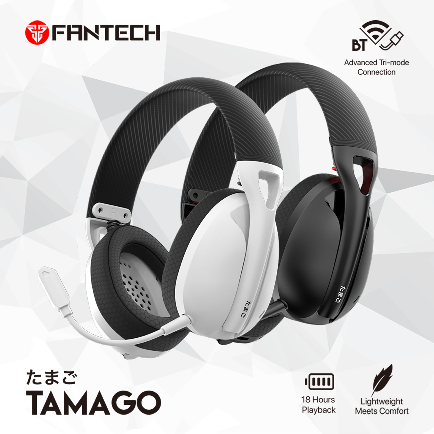 Fantech WHG01 Tamago Wireless Headphones