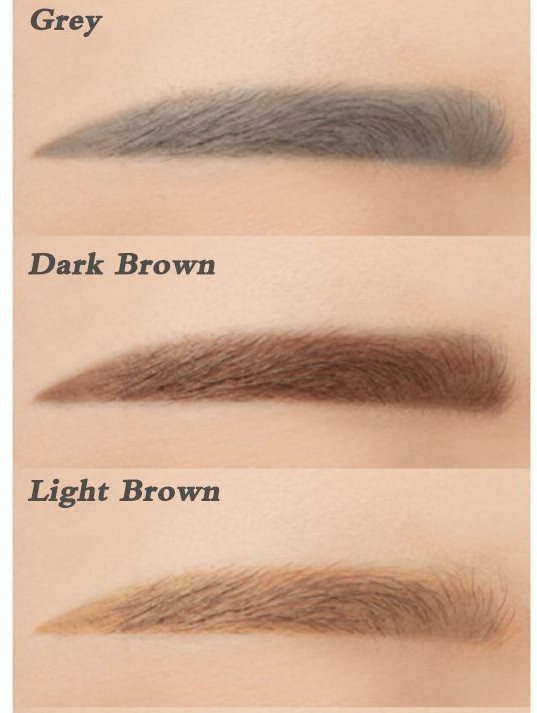 2 Sided Waterproof Double Headed Eyebrow Pencil - 1 Pcs