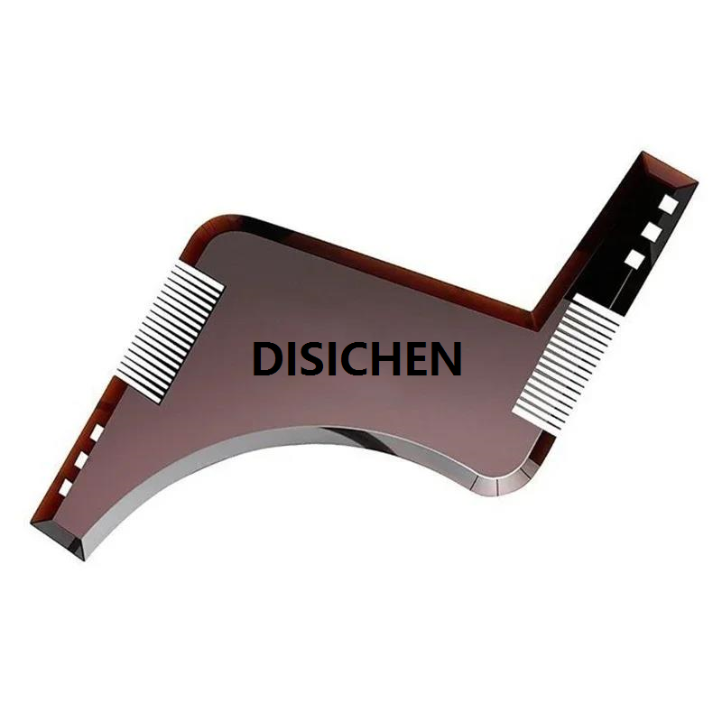 DISICHEN Beard Shaping Comb Template Beard for Hair Beard Trimmer Template Stencil Men Salon Tools Barber Accessories 2025 New