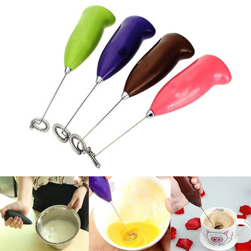 Battery Operating Milk/ Coffee blender /Egg Frother Mixer Multicolor