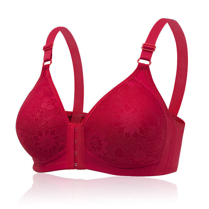 Comfortable and breathable size large new products on the market 【】Women's underwear thin underwireless push-ups young women traditional bra