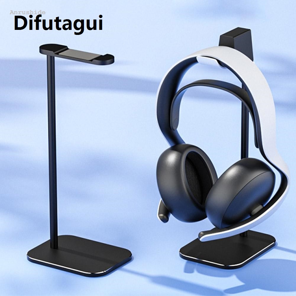 Difutagui High Quality Anrushide For PS5 Pulse Elite Headphone Storage Stand Can Bear 13.23 Ounces New Silicone Anti-scratch Non-slip Design Decorate Gaming Area