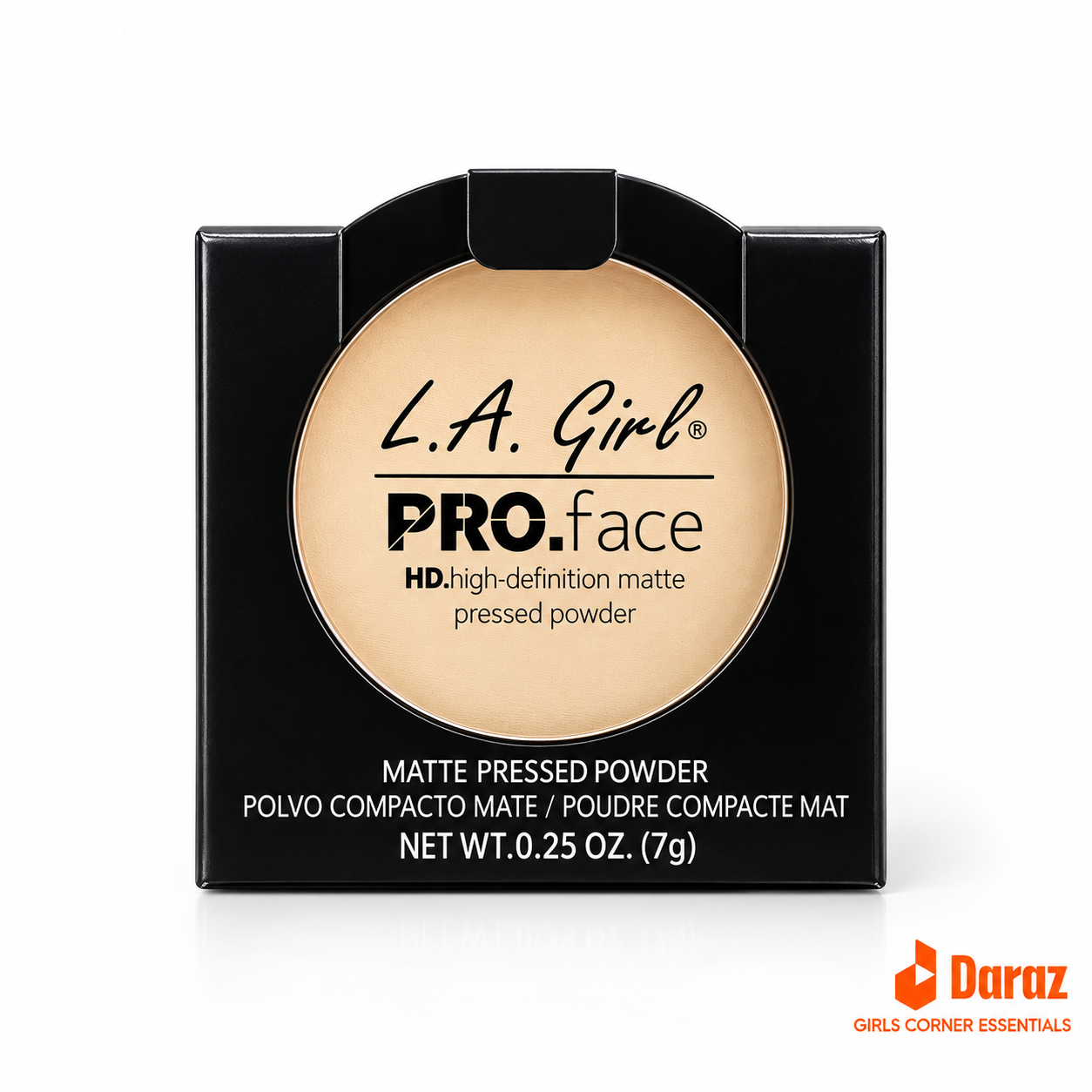 LA Girl Pro Face HD Matte Pressed Powder 7gm - Classic Ivory
