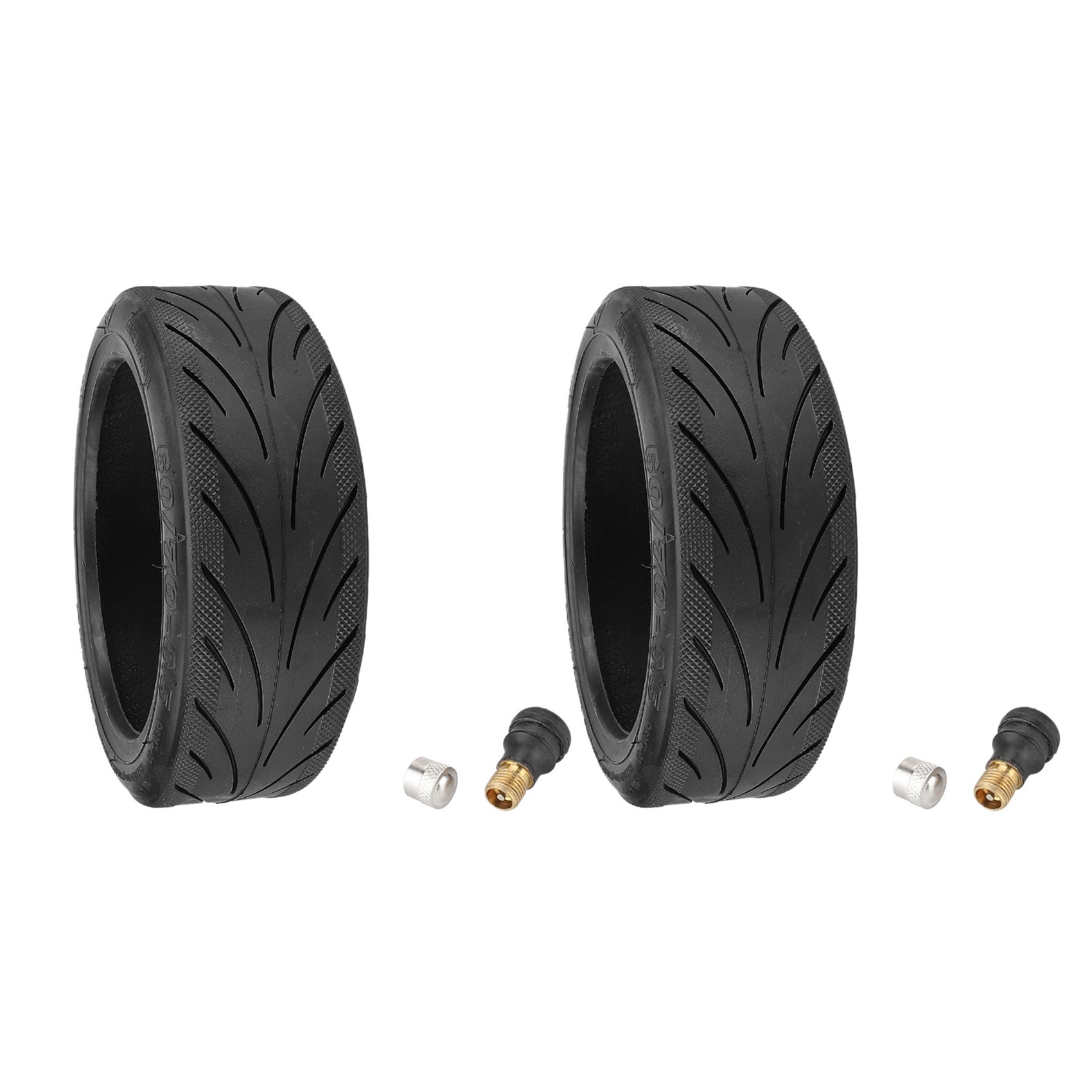 JINMY 2X 60/70-6.5 Tubeless Tire with Air Nozzle 10 Inch Suitable for G30 Max Widened and Thickened Tubeless Tire
