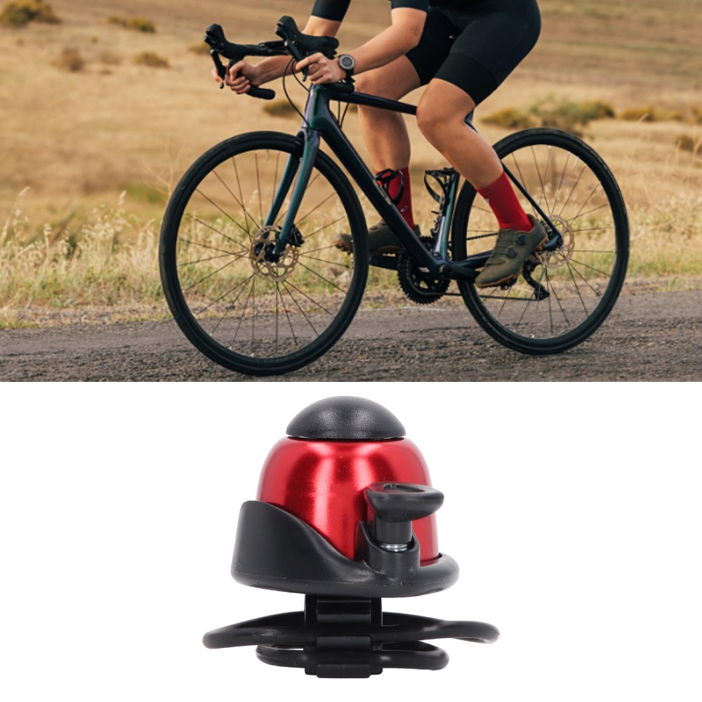 4 Pcs Durable Aluminum Alloy Bike Horn Adjustable Loud Sound Bike Bell Mini Bicycle Bell Mountain Bike