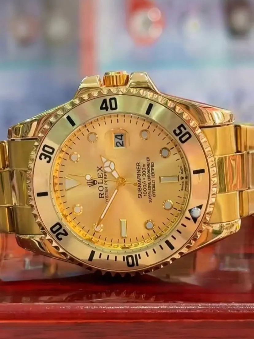 Men’s Luxury Stainless Steel Watch - Design, Heavy Look, Premium Finish