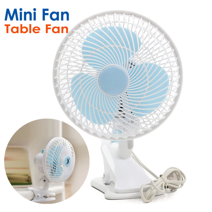 Portable Mini Table Clip Fan 3 Blades