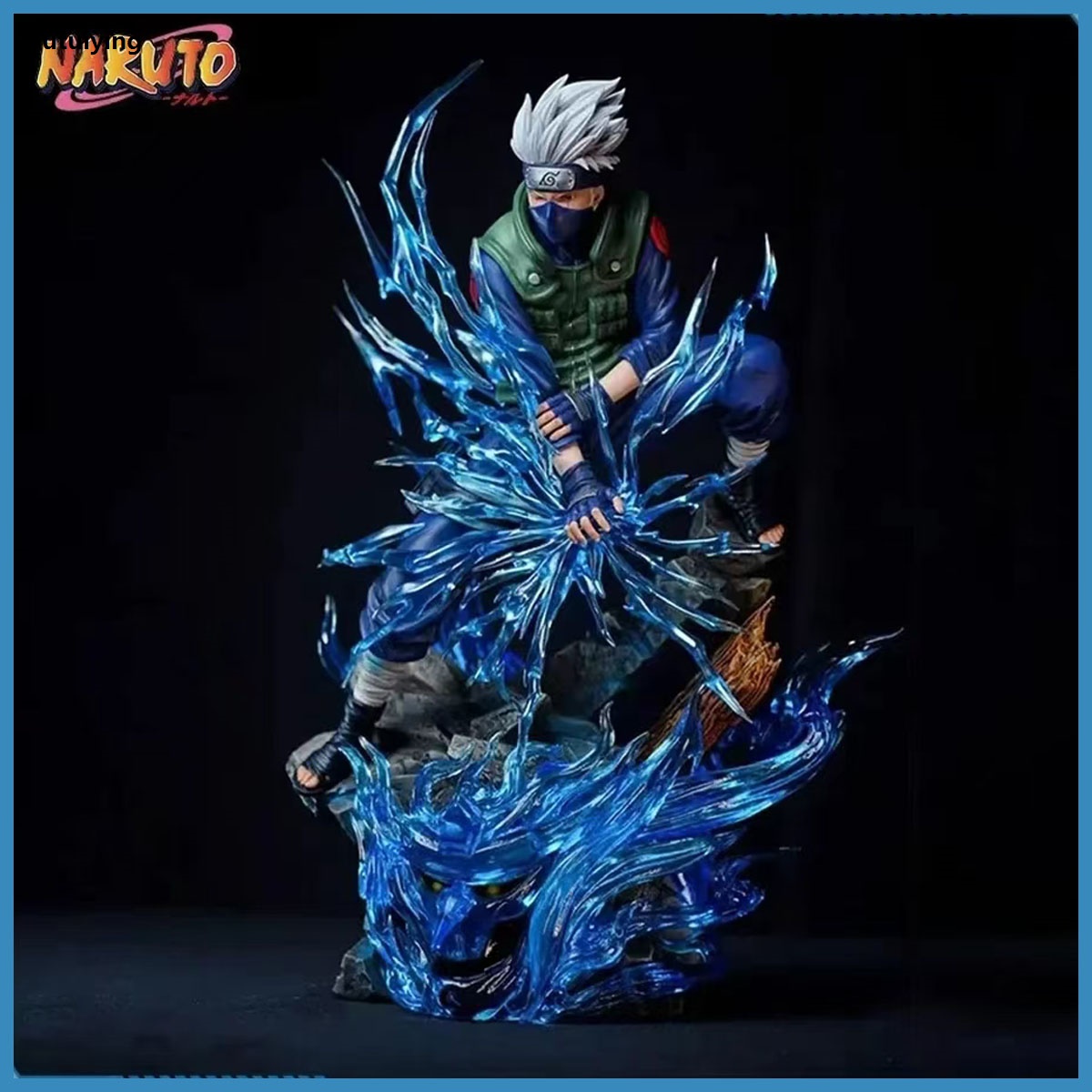 Sutuiying 24cm Naruto Anime Action Figurine Hatake Kakashi Figuras Pvc Model Bargain price Doll Decoration Model Statue Collection Toys Birthday Gift