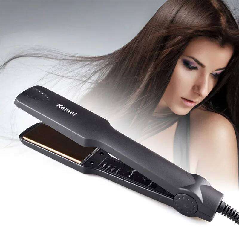 KM-329 Professional Hair Straightener Flat Iron Styling Tools Temperature Control Style For Shop Home