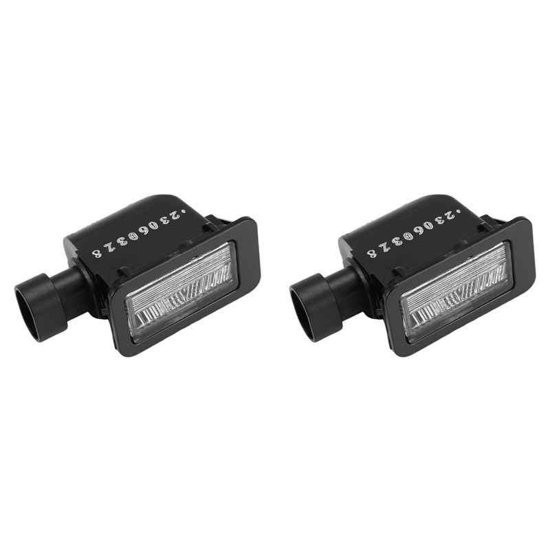 fasdaga 2X 4108100XG08XA Car Rear License Plate Light Assembly for Voleex C30 C50 ORA R1 IQ H5 H6 H9 M2