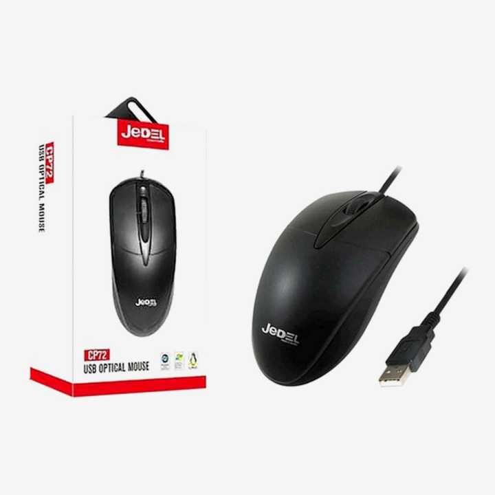 Jadel CP72 USB optical Mouse Black Color