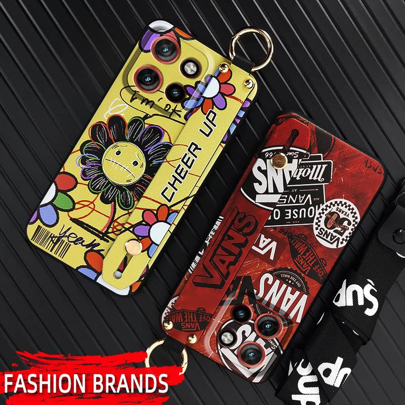 Phone Holder Lanyard Phone Case For Samsung Galaxy M36 5G/F36 5G/SM-M366B/E366B Waterproof Dirt-resistant Trendy Ring