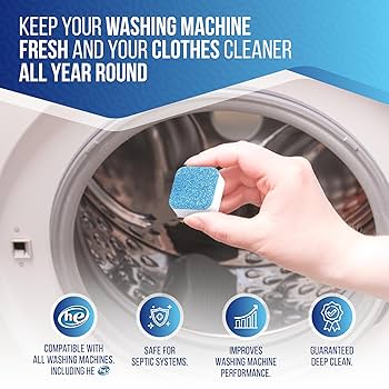 20pcs Washing Machine Cleaner Detergent Tablet