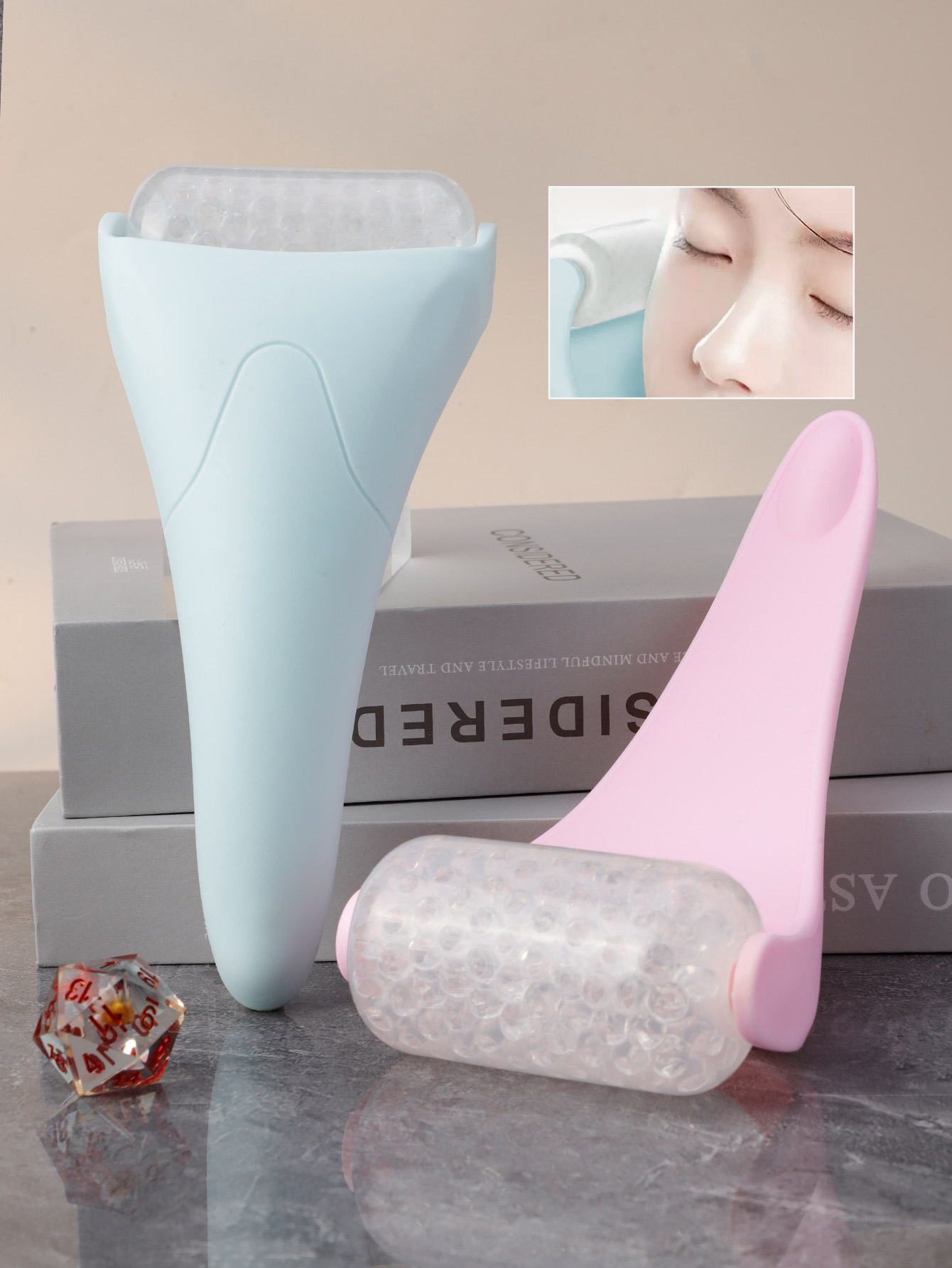 HOT 1 massager face ice head roller home beauty ice massage