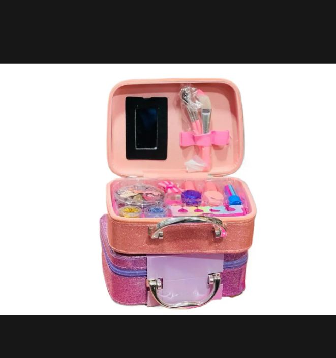 Bizzy Makeup kit for kids pretend play makeup set and safety cosmetics kit toy for girlsZ