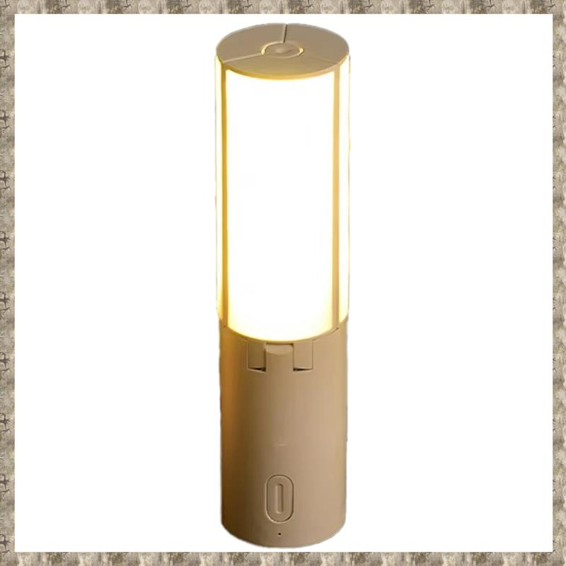 (GREH) Rechargeable High Capacity Outdoor Camping Lantern - Portable, Foldable, Hanging Tent Light for Student Dormitory