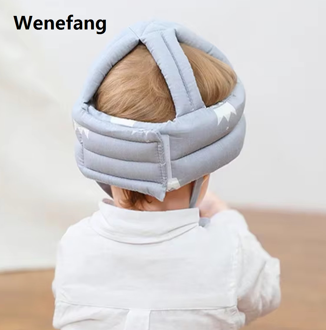 Wenefang Baby Head Protection Adjustable Soft SafetyBaby 2025 Helmet Walk Safety Headguard360°Protection