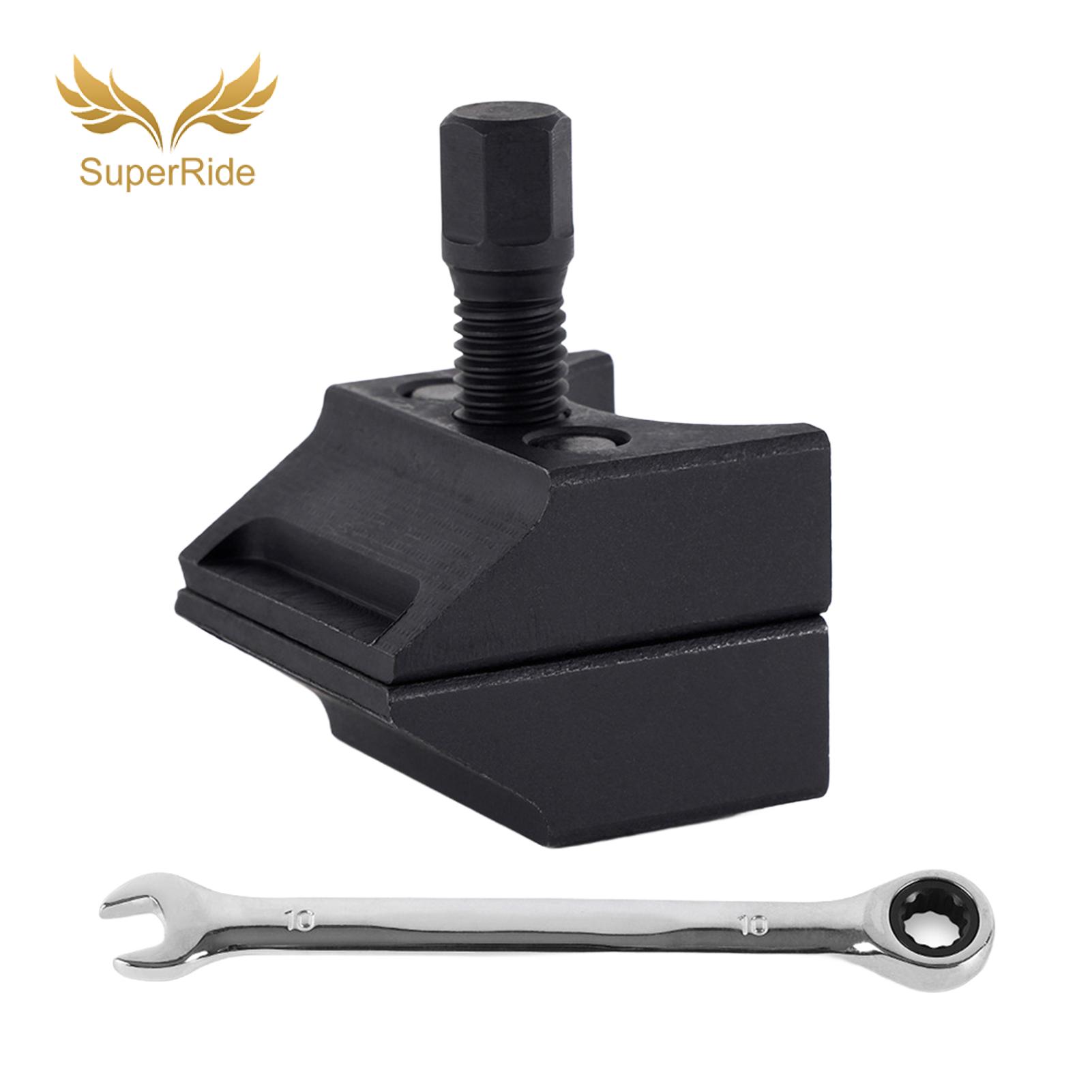 SuperRide Suspension Maintenance Tool Universal Suspension Strut Split Hub Steering Knuckle Spreader Tool with Wrench Easy to Use Support for Car