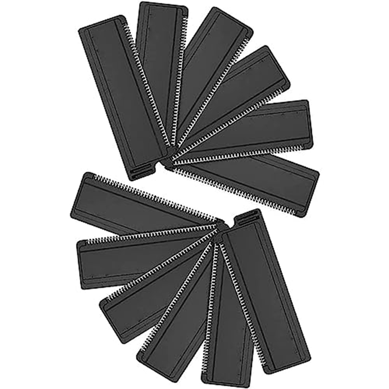 OUMERY 12PCS Replacement Blades Back Hair and Body Shaver Refill Replacement Cartridges for Shaving of Back and Body