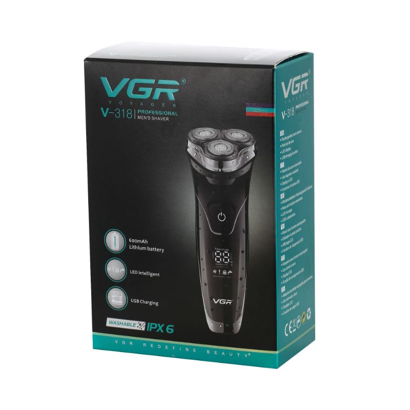 VGR V-318 3 In1 Electric Shaver Professional Khopo