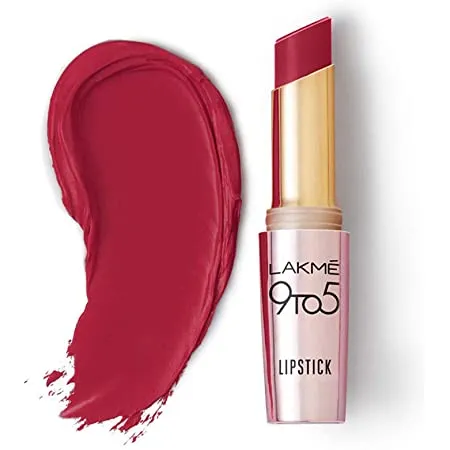 Lakme 9 To 5 Primer+Matte MR5 Berry Base Lipsticks - (3.6gm)